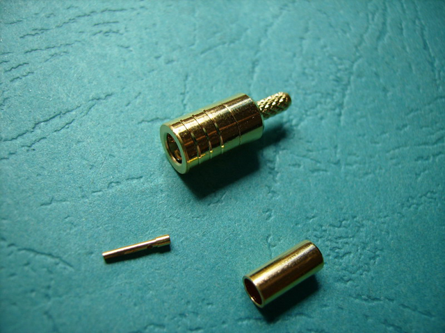 SMB Female Crimp Connector For BT3002 Cable