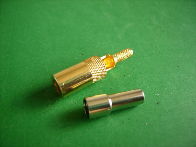 SMB Male(Plug) Solder Pin Connector For RG174 Cable